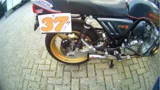 preview picture of video 'CBX 1000 NEW 6-1  Bevon inox exhaust system'