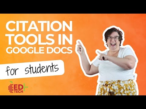 Google Docs Citation Tools - APS Quick Tip #125
