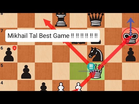 Mikhail Tal vs miroslav Filip (1-0) Brilliant!! !! !! !! Endgame in portoroz interzonal ❤️😱