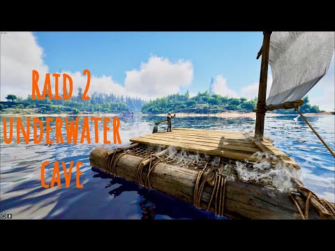 RAID 2 UNDERWATER CAVE FOR INSANE LOOT | ARK PVP  Imian server. E4
