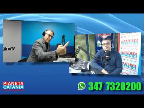 Pianeta Catania 18/02/2021 Max Licari e Pierp Italia