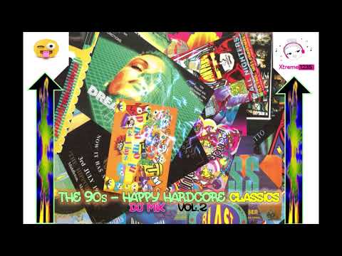 😜 THE 90s HAPPY HARDCORE CLASSICS 😜 DJ Mix Vol.2 " VIBES / FORCE & STYLES / DOUGAL "
