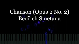 Chanson (Opus 2 No. 2) - Bedřich Smetana