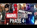 MCU Phase 4 Announcement Reaction (Eternals, Thor: Love and Thunder, Blade)