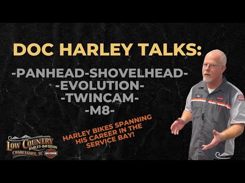 Doc Harley Talks: Panhead-Shovelhead-Evolution-TwinCam-M8!