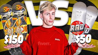 $50 Vs $150 Skateboard Deck