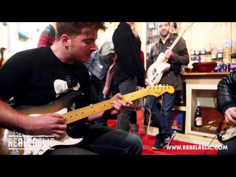 RebelRelic Paris Guitar Show at Oldies Guitars with Etienne and Michel | Part 1
