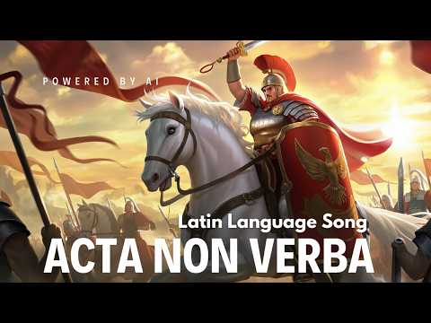 Acta Non Verba - Official Video - Epic Roman Legion March  (Latin Language Song)