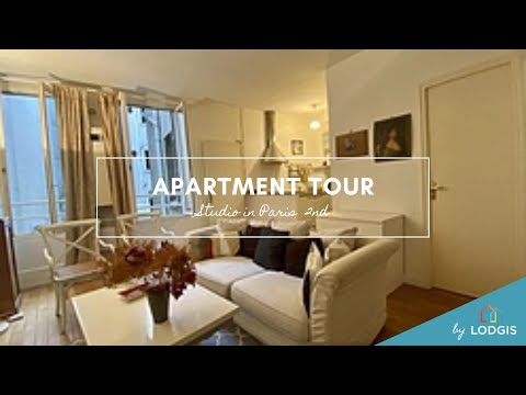 Apartment Tour // Furnished  25m2 in Paris – Ref : 10223056