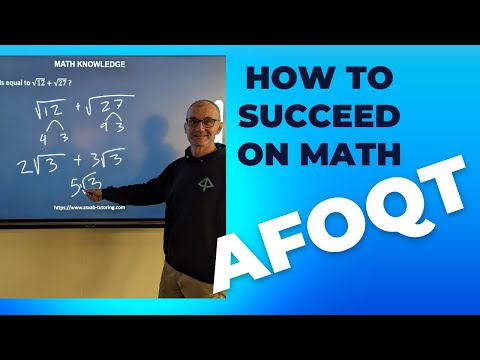 Air Force Officer Qualifying Test (AFOQT) Practice Test