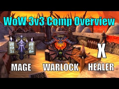 WoW 3v3 Arena Comp Overview - MLX (Mage, Warlock, Healer) - Guide & Tips