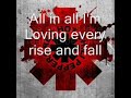 Tear - Red Hot Chili Peppers