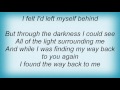 Alice Peacock - Finding My Way Lyrics