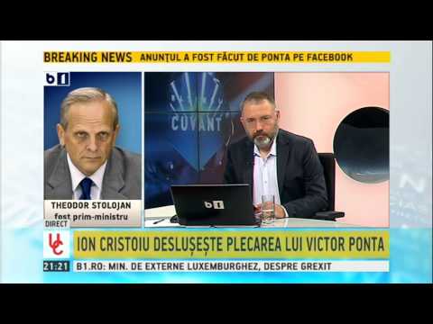 Theodor Stolojan despre situatia din Grecia