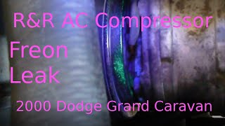 Part 1  Compressor Repair 2000 Dodge Grand Caravan: Troubleshooting
