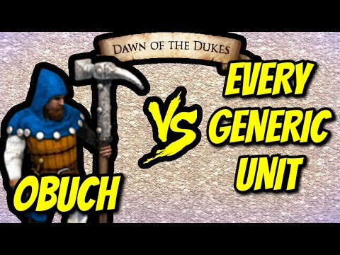 ELITE OBUCH vs EVERY GENERIC UNIT | AoE II: Definitive Edition