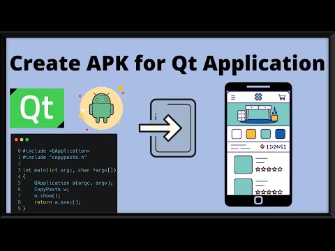 Deploy Qt Application in Android | Create APK using Qt | Easy Tutorial C++ | 2023