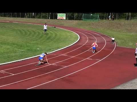 400m kobiet bieg 1 - Żerków 20200627