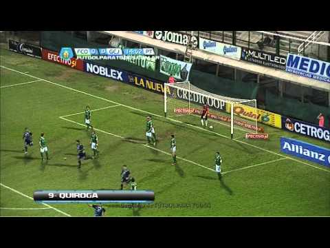 Gol Quiroga. Ferro 0 Gimnasia (J) 1. B Nacional. Fecha 35. Fútbol Para Todos.