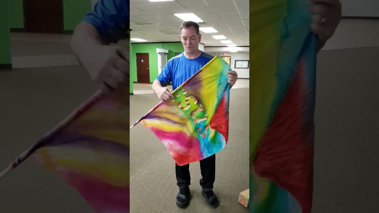 The JESUS Silk Christian Worship Flag Banner