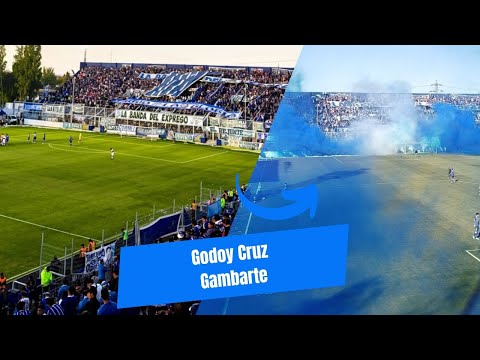 "La hinchada de Godoy Cruz (+GOL) -DESDE LA TRIBUNA- vs Dep Moron 2026" Barra: La Banda del Expreso &bull; Club: Godoy Cruz &bull; País: Argentina