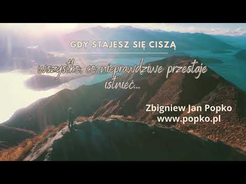 [Encyklopedia Wiedzy Duchowej] "Gdy stajesz się ciszą, wszystko, co nieprawdziwe przestaje istnieć"  #popko #rozwojduchowy