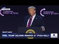 President Trump Delivers Remarks At A Turning Point USA Rally In Phoenix LIVE