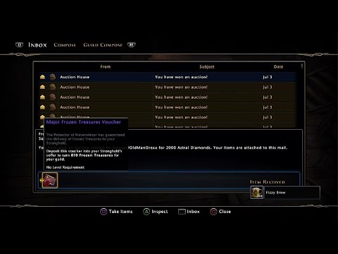 Neverwinter 200x Auction House Purchases