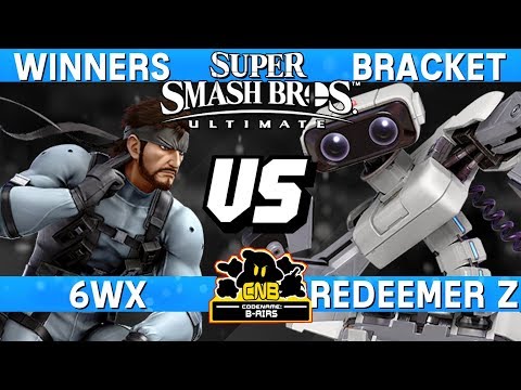 Smash Ultimate - 6WX (Snake) vs Redeemer Z (ROB) - CNB 169 Winners Bracket