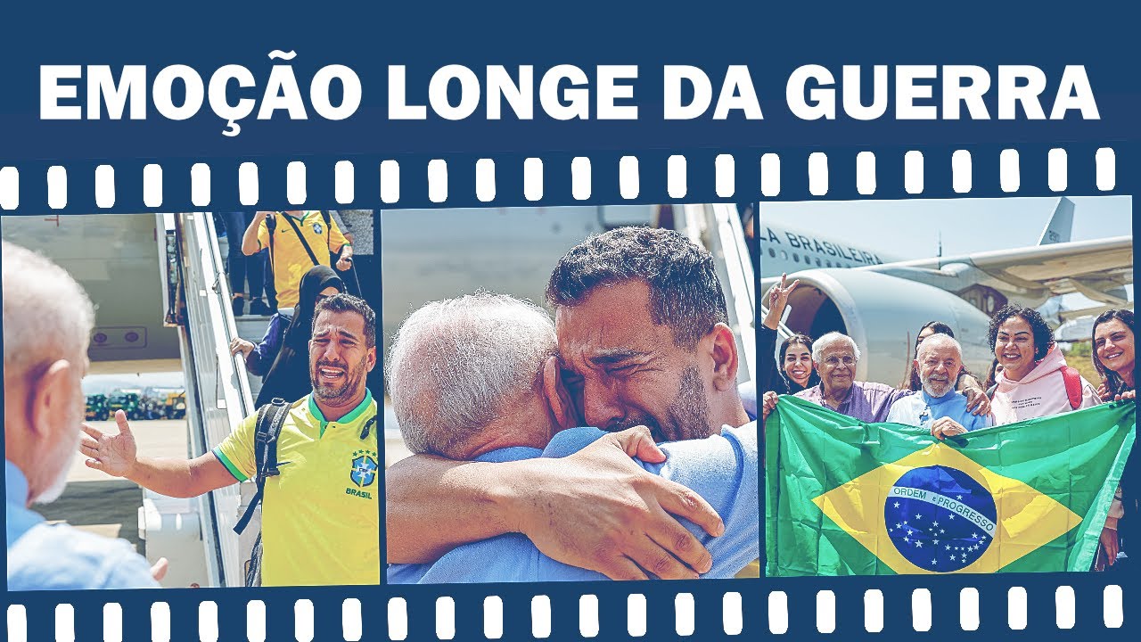 "NÃO DEIXAREMOS NINGUÉM PARA TRÁS", DIZ LULA A BRASILEIROS REPATRIADOS DO LÍBANO | Cortes 247