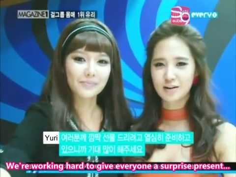 110729 (Eng Sub) Magazine1 : Top 7 Best Body in a Girl Group - Yuri Cut