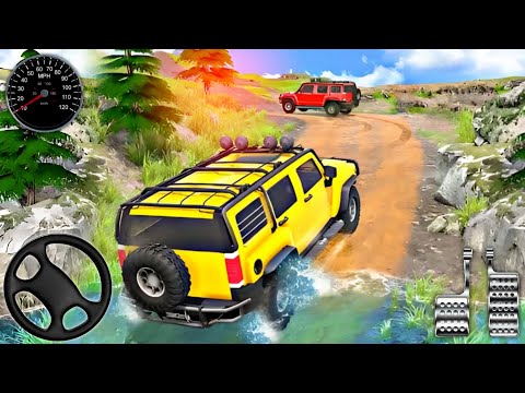 Extreme Jeep car Driving Simulator 3d - SUV 4x4 Hummer Hills Drive -Android Gameplay