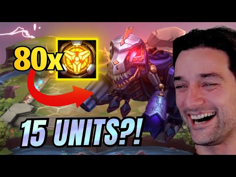 THE ULTIMATE T-HEX! 80 Charges! | Teamfight Tactics