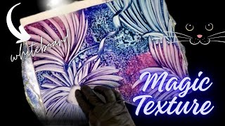 Organic Whiteboard Art Magic! Amazing, Easy Texture!