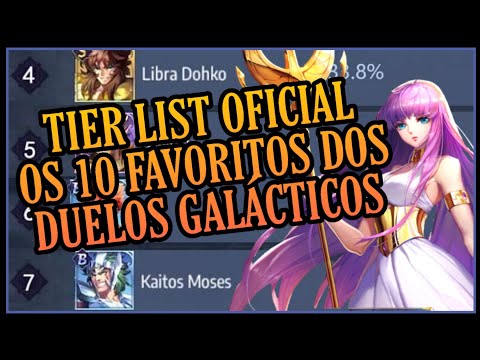 Duelos Galácticos Top 10 (Tier List Oficial) - Saint Seiya Awakening