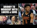 Bronny Has 10 NBA Workout Invites But Will Likely Only Attend Lakers and Phoenix? | THE ODD COUPLE