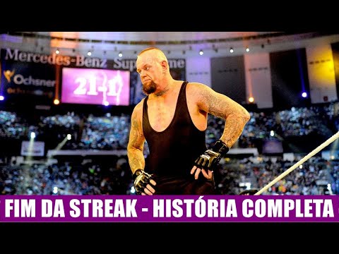 O FIM DA STREAK DE UNDERTAKER - HISTÓRIA COMPLETA