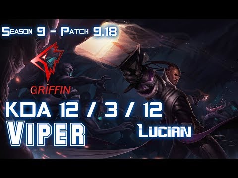 GRF Viper LUCIAN vs KAI'SA ADC - Patch 9.18 KR Ranked