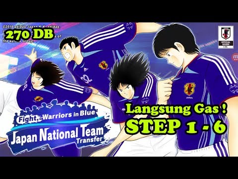 GACHA STEP 1 - 6 WARRIOR BLUE GOLDEN 23 | Captain Tsubasa Dream Team