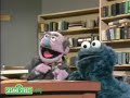 Sesame Street Cookie Monster In The Library Mirror