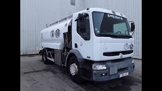 Renault Premium 270 14000L 4 comp tanker truck for sale - Image 4 | Autoline HK Renault Premium 270 14000L 4 comp tanker truck | Image 4 - Autoline