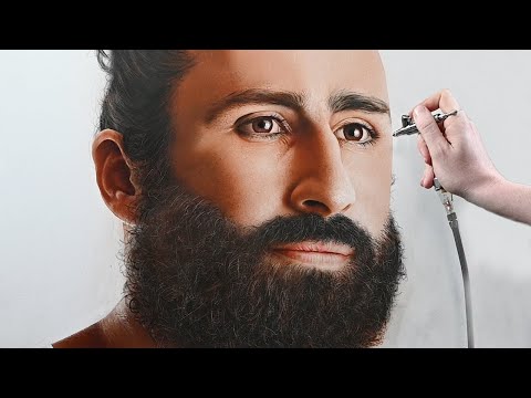 How to PAINT a PORTRAIT with an AIRBRUSH (part 2 of 2)