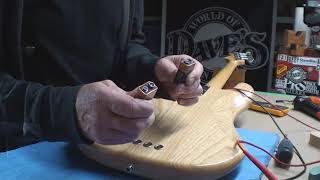 Video thumbnail for Fender Deluxe Precision Bass Guitar by Dave's World of Fun Stuff