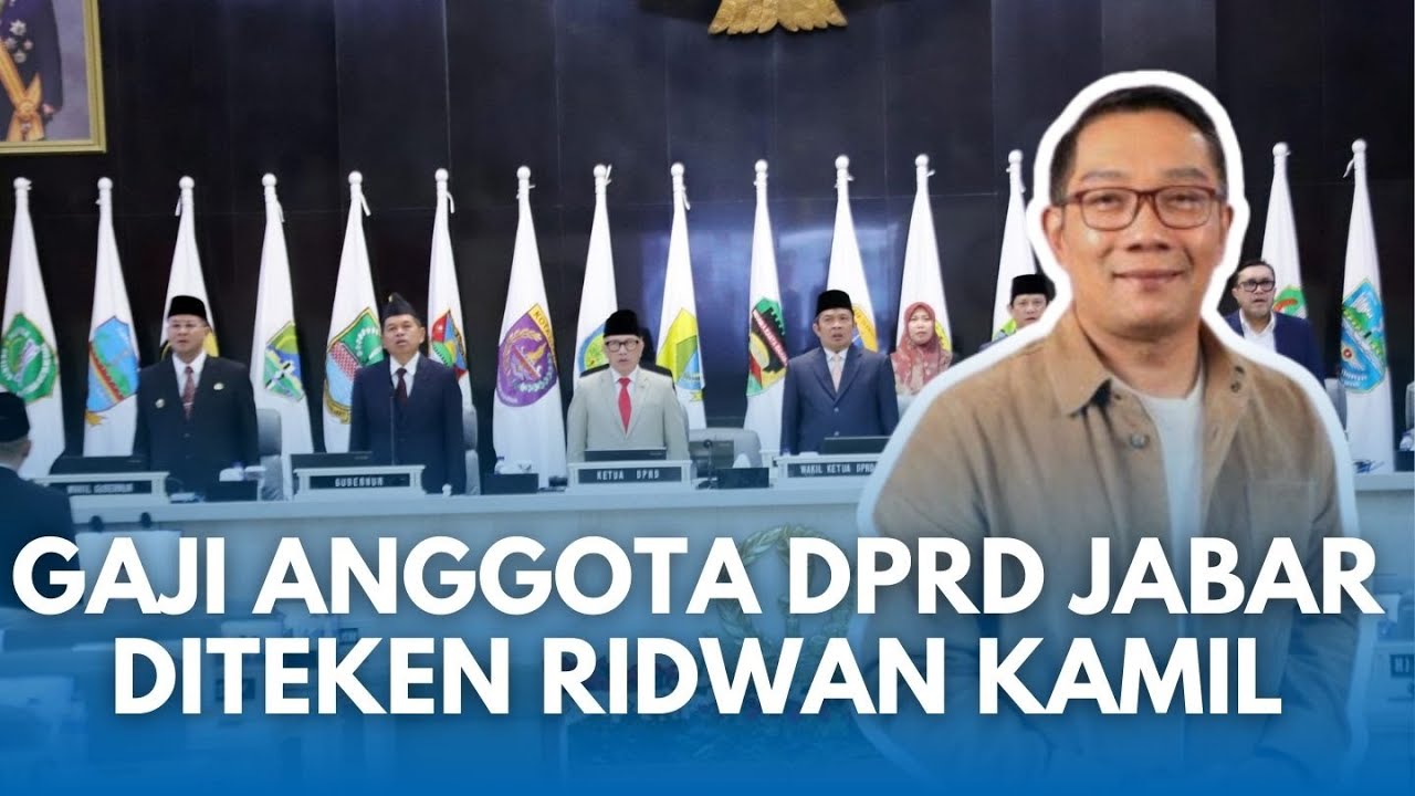 RP 90 JUTA SEGINI RINCIAN Gaji Anggota DPRD Jabar Dari Tunjangan Perumahan Beras hingga Transportasi