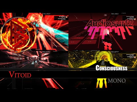 VITOID: Consciousness | AUDIOSURF 2 [PC] [4K]