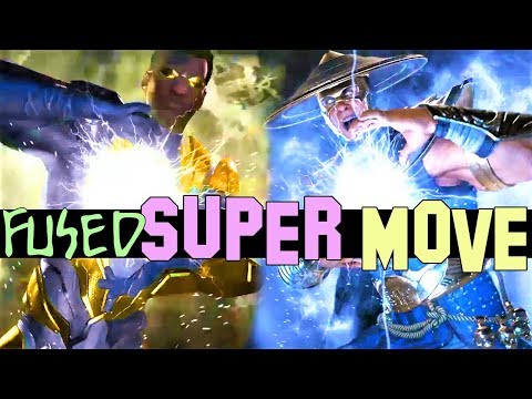 INJUSTICE 2 - Raiden vs Black Lightning FUSED Super Move + Comparison!