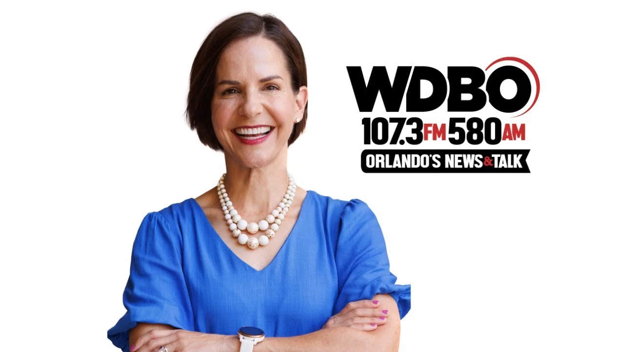 Alice Davidson headshot with WDBO logo