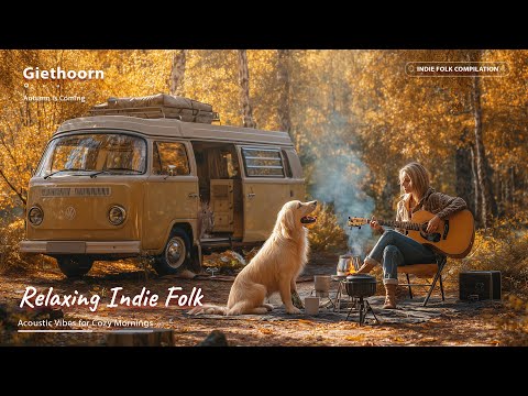 🍂 Whispering Woods ✨ Relaxing Indie Folk & Acoustic Vibes for Cozy Mornings