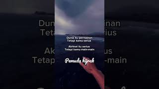 Download lagu dunia itu tempat bercanda #pemudahijrah #inspiration #motivation mp3