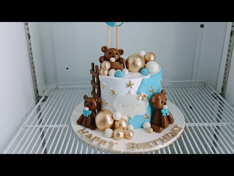 How to Make an Adorable Teddy Bear Cake | Step-by-Step Tutorial